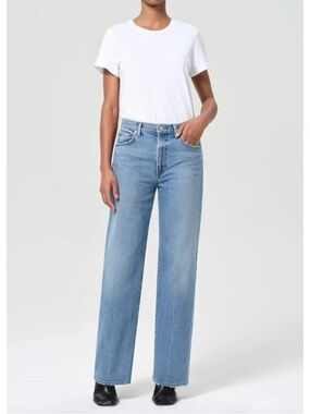 Agolde Harper Straight Jeans in Kindle